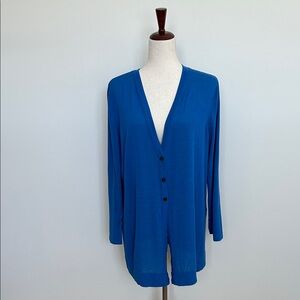 J. Jill Vibrant‎ Blue Women's Cardigan
